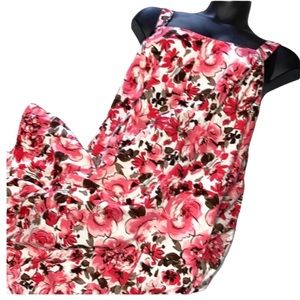 Cato floral smocked dress